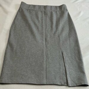 Urban Coco gray pencil skirt side slit size L
